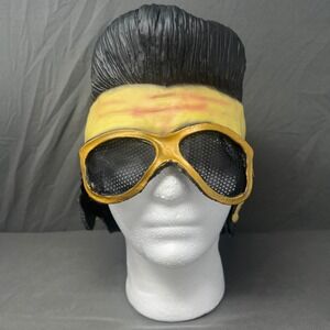 Paper Magic Elvis Presley Half Mask OS Latex Halloweenn Costume Accessory 2002